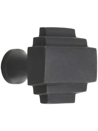Streamline Deco Cabinet Knob in Oil-Rubbed Bronze.